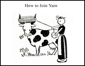 how to join knitting yarn